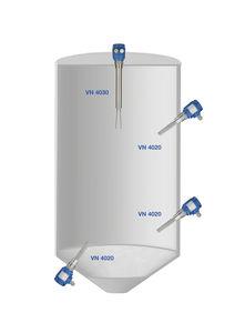 vibrating level switch / electromechanical / for bulk materials / adjustable-height