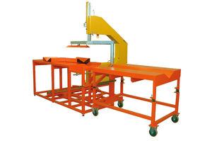 band saw / for plastics / for pipes / semi-automatic