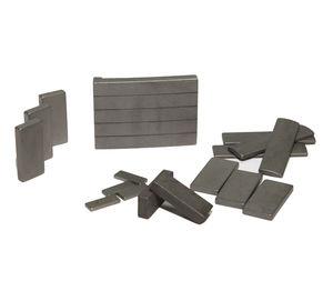 rectangular magnet / NdFeB / phosphate-coated / for automotive applications