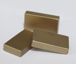 rectangular magnet / NdFeB / coated / for automotive applications