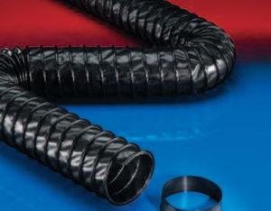 exhaust gas hose / elastomer / lightweight / chemical-resistant