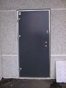 swing doors / indoor / industrial / fireproof