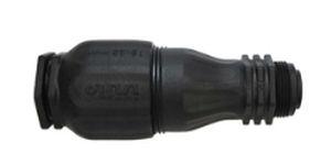 hydraulic adapter / reducing / for pipes / plastic