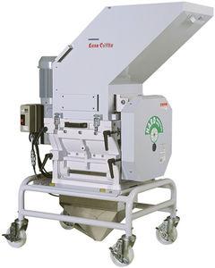 double-roller mill / for plastics / for injection molding / high-performance