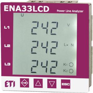 electrical network analyzer / voltage / power factor / harmonic