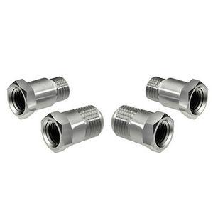 threaded adapter / hydraulic / for hose / male