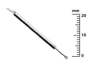 linear displacement sensor / half-bridge LVDT / analog / micro-miniature