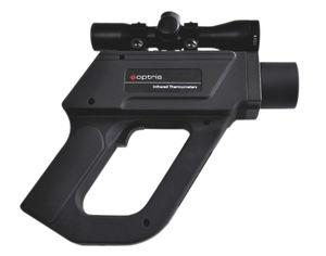 infrared thermometer / digital / hand-held / industrial