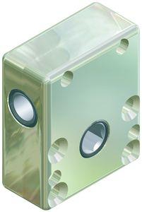 worm gear reducer / orthogonal / high load capacity / compact