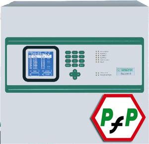 addressable gas detection control unit / LCD display