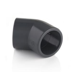 PVC fitting / threaded / weld-on / straight
