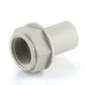 PP adapter / hydraulic / for pipes / butt weld