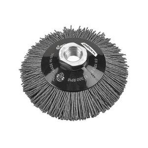 saucer brush / cleaning / abrasive / nylon