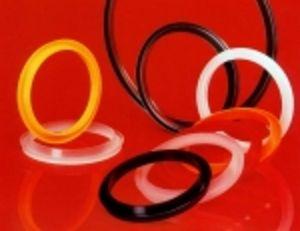 wiper seal / rectangular / rubber