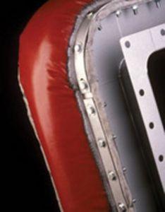 metal pipe expansion joint / square / screw-in / exhaust