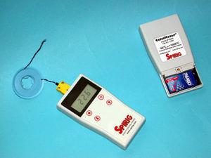 probe thermometer / digital / portable / industrial