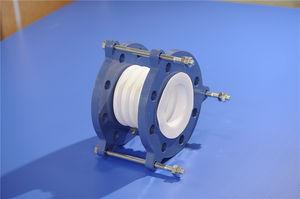 rubber pipe expansion joint / round / flange