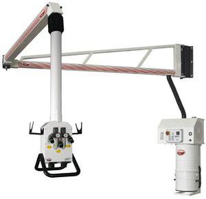 bag dust collector / pulse-jet backflow / ceiling-mount