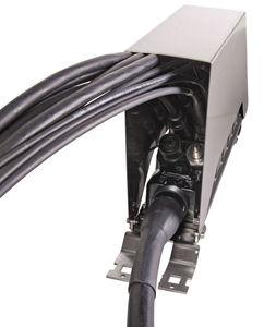 data connector / fiber optic / rectangular / for remote radio installations