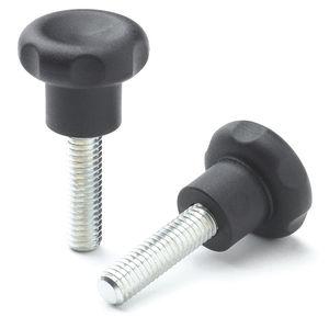 threaded knob / lobe / polyamide / with stud