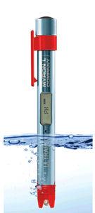 portable pH meter / process / pen type / with automatic temperature compensation