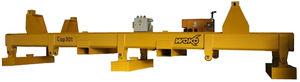 industrial lifting beam / horizontal / magnetic module / double