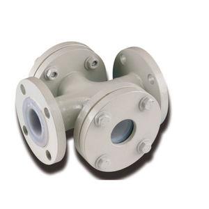 stainless steel sight glass / flange