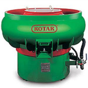 centrifugal barrel vibratory finishing machine / for bars