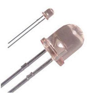 colored LED / infrared / through-hole / round