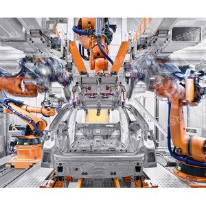 robotic laser welding cell / for the automotive industry