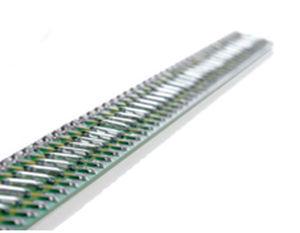 DIN connector / SMT / rectangular / board