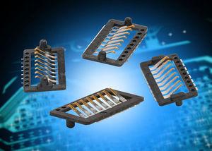 board-to-board connector / ZIF / rectangular / board