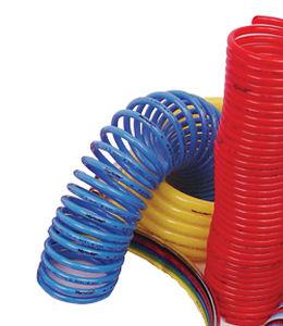 crude oil hose / for compressed air / elastomer / coiled