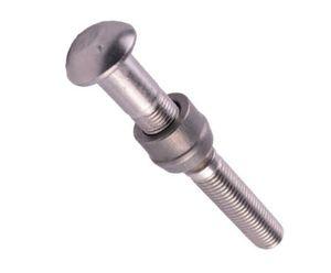 locking bolt / button head / steel / stainless steel