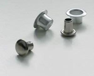 standard rivet / with round head / steel / tubular