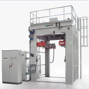 automatic pallet wrapping machine / stretch film / vertical