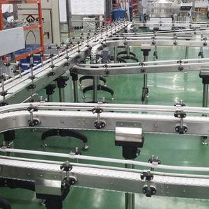 chain conveyor / horizontal / flexible / straight