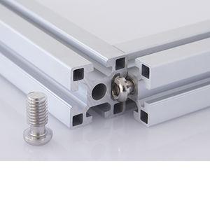 hex socket screw / button head / joining / for aluminum profile