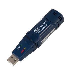 temperature data-logger / relative humidity / USB / without display