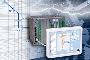 over-current protection relay / panel-mount / digital