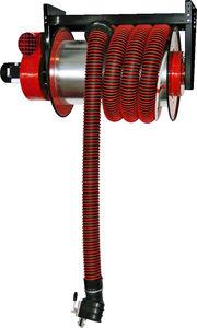 hose reel / spring / wall-mounted / exhaust extraction hose