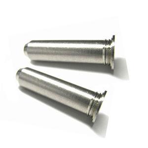 threaded stud / steel / crimp-on