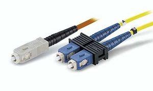 RF connector / fiber optic / ST & SC type / rectangular