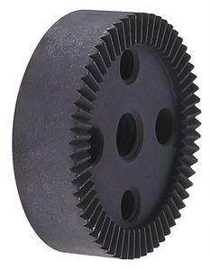 straight-toothed gear / steel / hub