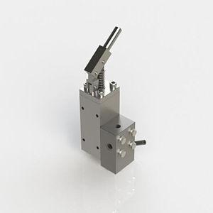 hydraulic piston pump / manual / stainless steel / oil