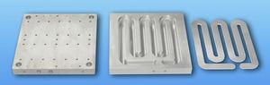 aluminum heat sink / sealed with friction-stir welding technology