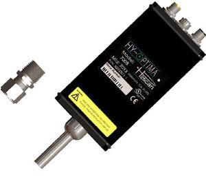 hydrogen analyzer / gas / temperature / portable