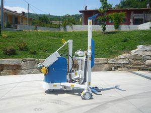 materials handling manipulator / fiberglass / positioning / power
