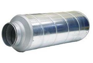 ventilation silencer / fan / tubular
