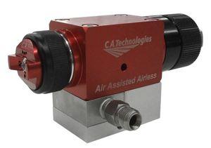 spray gun / finishing / for paint / automatic